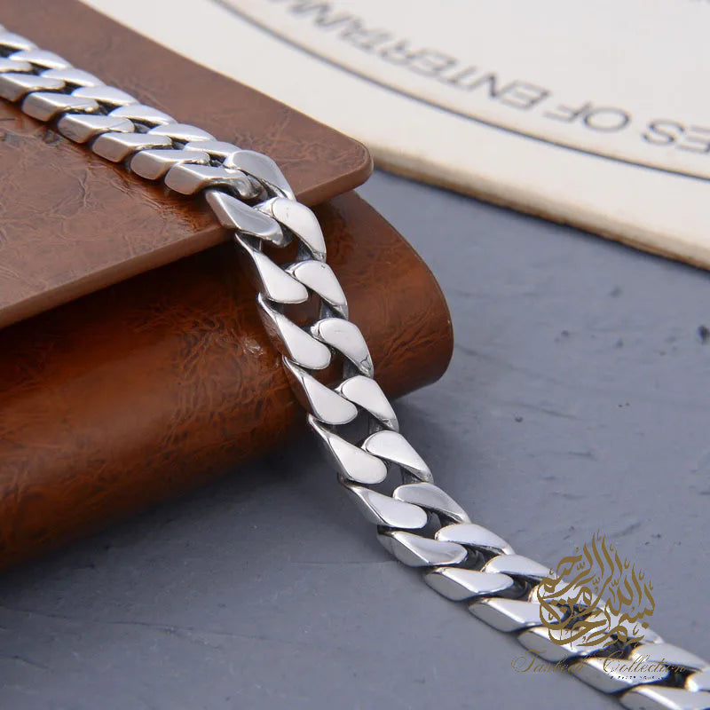 10mm Thick 925 Sterling Silver Cuban Chain