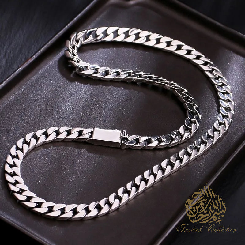 10mm Thick 925 Sterling Silver Cuban Chain