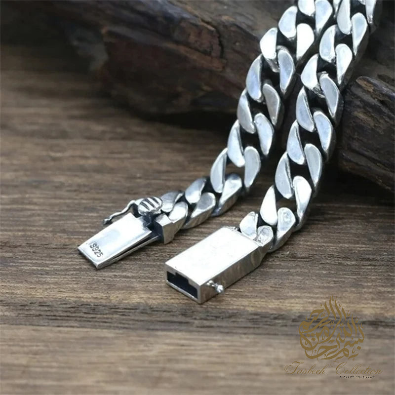 10mm Thick 925 Sterling Silver Cuban Chain