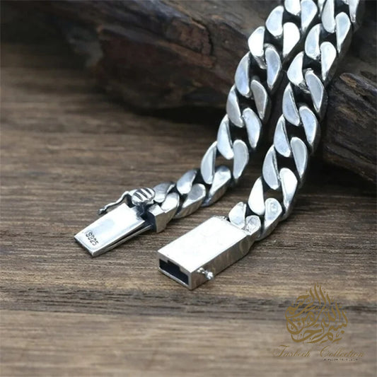 10mm Thick 925 Sterling Silver Cuban Chain