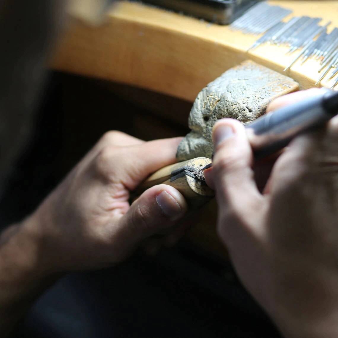 Picture of ring making process