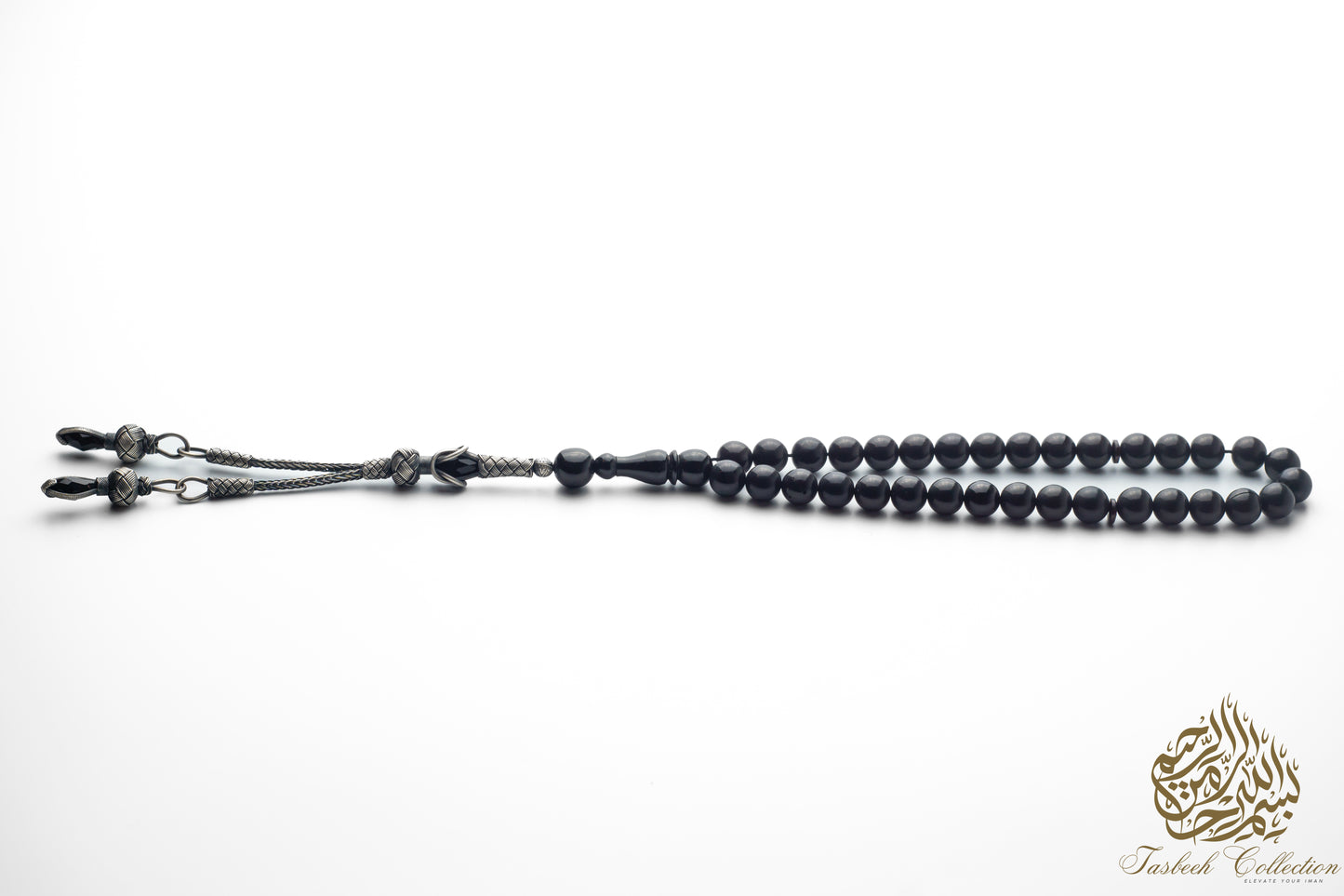 Black Amber Dust Tasbih