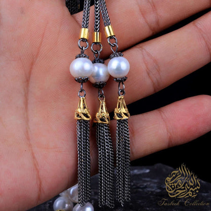 Dignity - Natural Pearl Stone Tasbih Rosary - Tasbeeh Collection