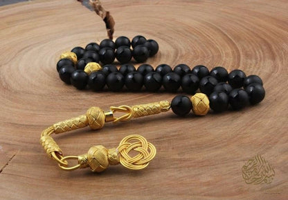 Onyx Tasbih - Premium Turkish Rosary - Tasbeeh Collection