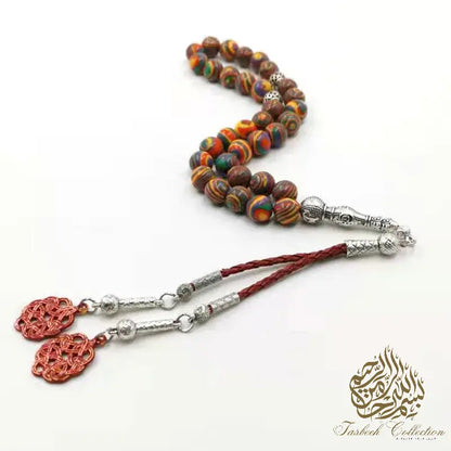 Red Malachite Rosary - Tasbeeh Collection