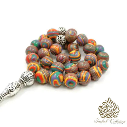 Red Malachite Rosary - Tasbeeh Collection