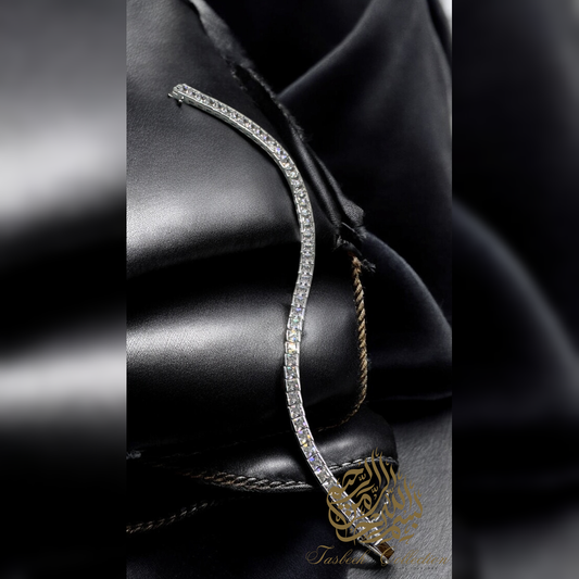 Sterling Silver Tennis Bracelet