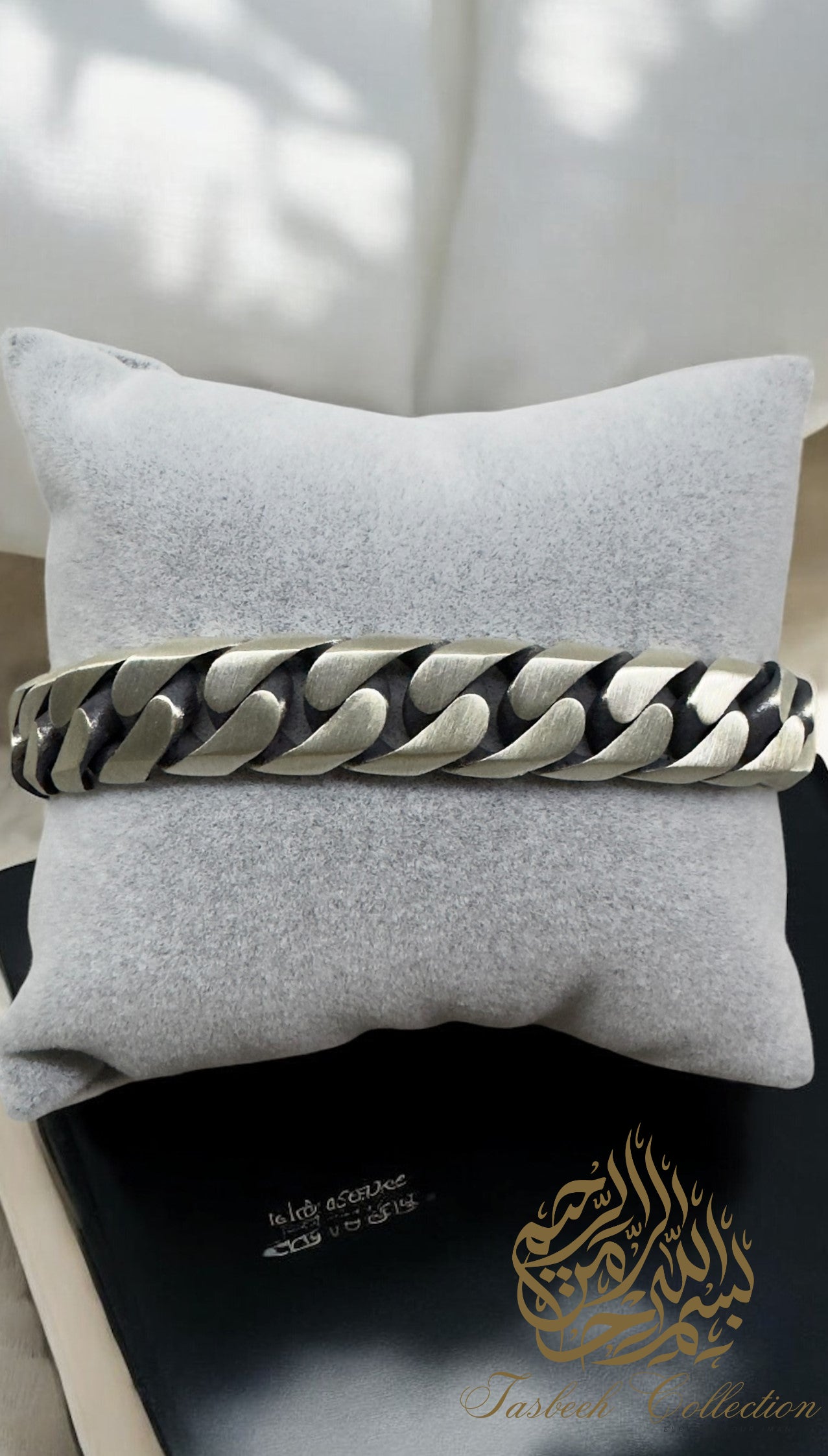 Sterling Silver 12mm Thick Curb Bracelet