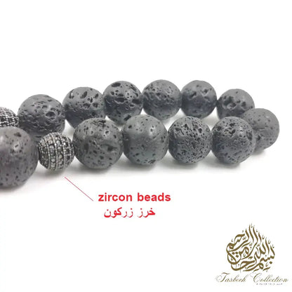 Lava Stone Rosary - Tasbeeh Collection