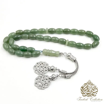 Natural Jade Rosary - Tasbeeh Collection