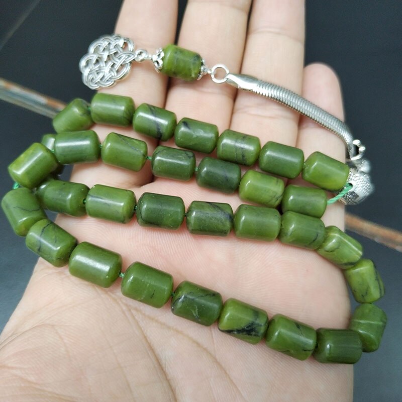 Natural Peridot Tasbih