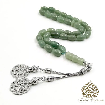 Natural Jade Rosary - Tasbeeh Collection