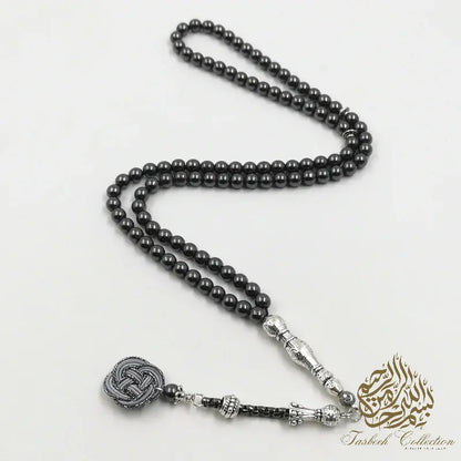 Natural Hematite Rosary Beads - Tasbeeh Collection