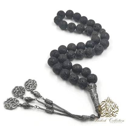 Lava Stone Rosary - Tasbeeh Collection