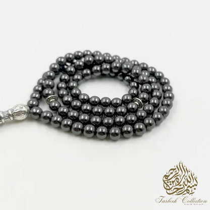 Natural Hematite Rosary Beads - Tasbeeh Collection