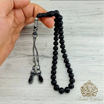 Black Amber Dust Tasbih - Tasbeeh Collection