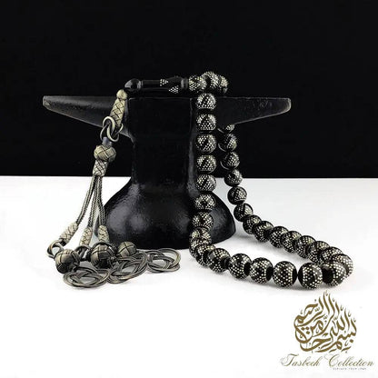 Black Fire Amber Tasbih - Tasbeeh Collection