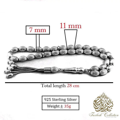 All 925 Sterling Silver Tasbih - Tasbeeh Collection