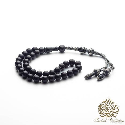 Black Amber Dust Tasbih